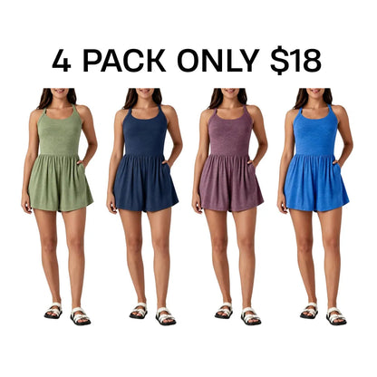 🎉Women's Pocket 2-in-1 Romper✨