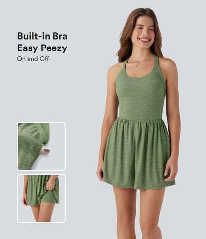 🎉Women's Pocket 2-in-1 Romper✨