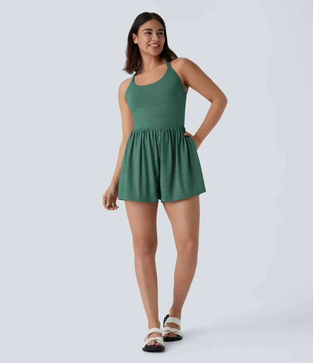 🎉Women's Pocket 2-in-1 Romper✨