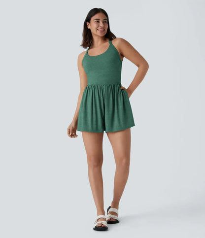 🎉Women's Pocket 2-in-1 Romper✨