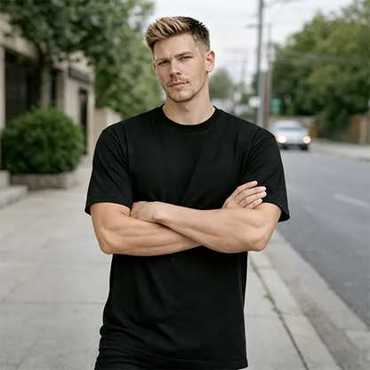 ❤️DEALS FOR YOU❤️12-Pack $24.95 The more you buy,the lower the price. Stock up Men's Black Crew Neck T-Shirt,Short Sleeve