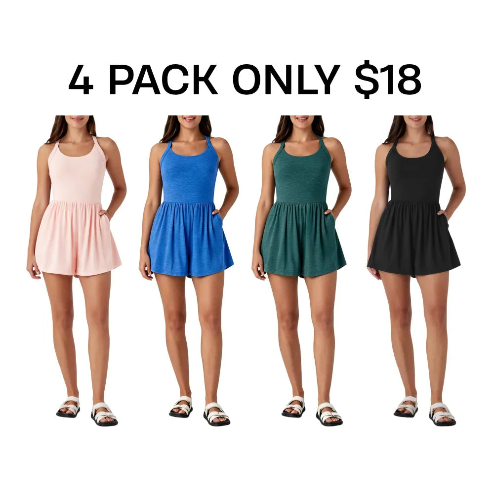 🎉Women's Pocket 2-in-1 Romper✨