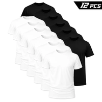 12PCS（6Black 6White）