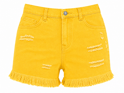 Women's Casual Mid Rise Denim Shorts