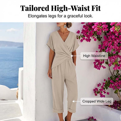 💃 Elegant Solid Color Two-Piece Set - instantly creates a feminine silhouette!