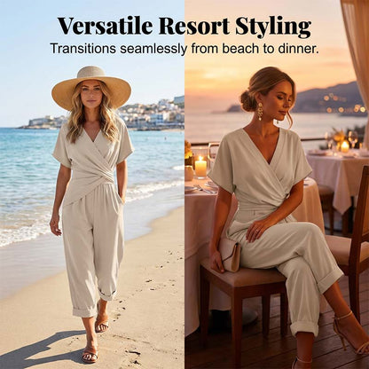 💃 Elegant Solid Color Two-Piece Set - instantly creates a feminine silhouette!